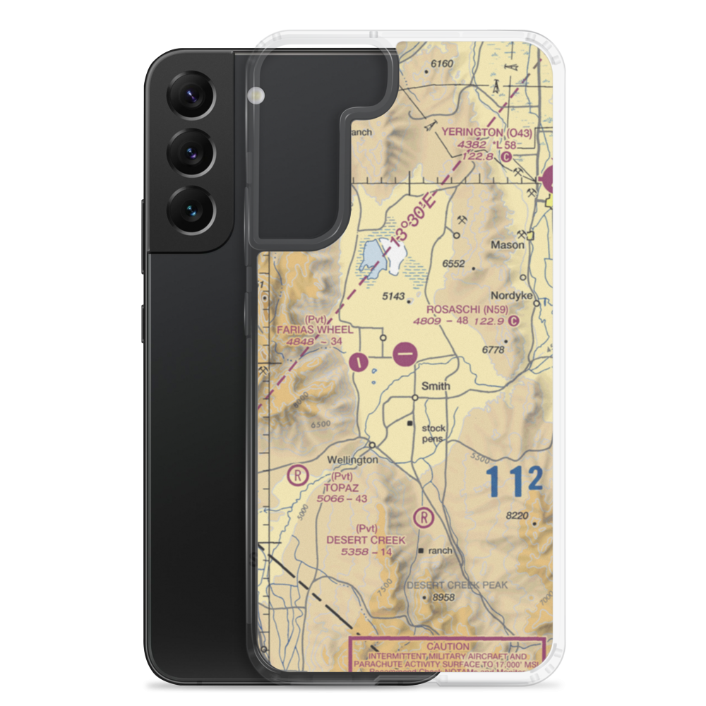 Rosaschi Air Park (N59) VFR Sectional Samsung Case Samsung Galaxy S22 Plus model shown