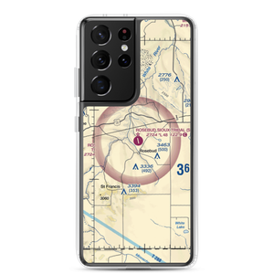 Rosebud Sioux Tribal Airport (SUO) VFR Sectional Samsung Case