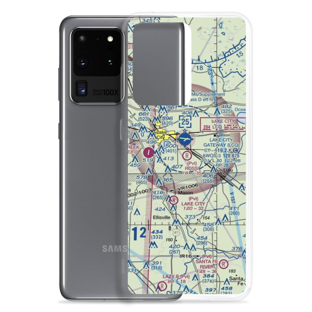 Rossi Field (FL50) VFR Sectional Samsung Case Samsung Galaxy S20 Ultra model shown