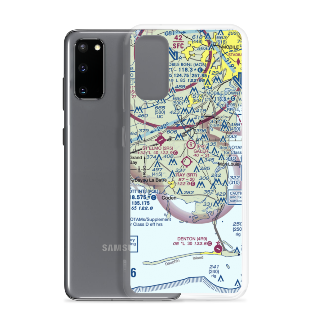 Roy E. Ray Airport (5R7) VFR Sectional Samsung Case Samsung Galaxy S20 model shown