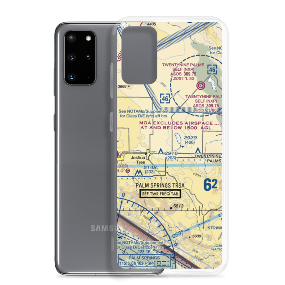 Roy Williams Airport (L80) VFR Sectional Samsung Case Samsung Galaxy S20 Plus model shown