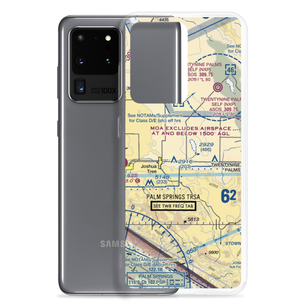 Roy Williams Airport (L80) VFR Sectional Samsung Case Samsung Galaxy S20 Ultra model shown