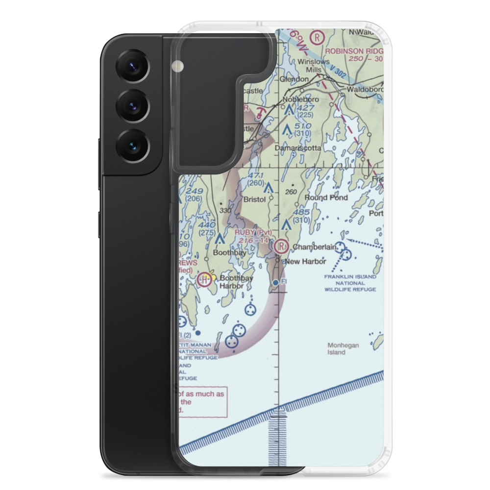 Ruby Airport (18ME) VFR Sectional Samsung Case Samsung Galaxy S22 Plus model shown