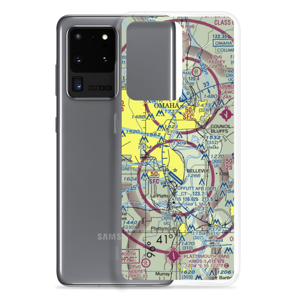 Ruckl Airport (IA35) VFR Sectional Samsung Case Samsung Galaxy S20 Ultra model shown