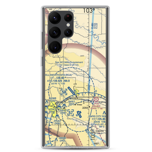 Running Colors Airport (3SD6) VFR Sectional Samsung Case