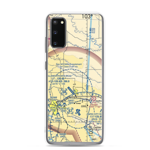 Running Colors Airport (3SD6) VFR Sectional Samsung Case