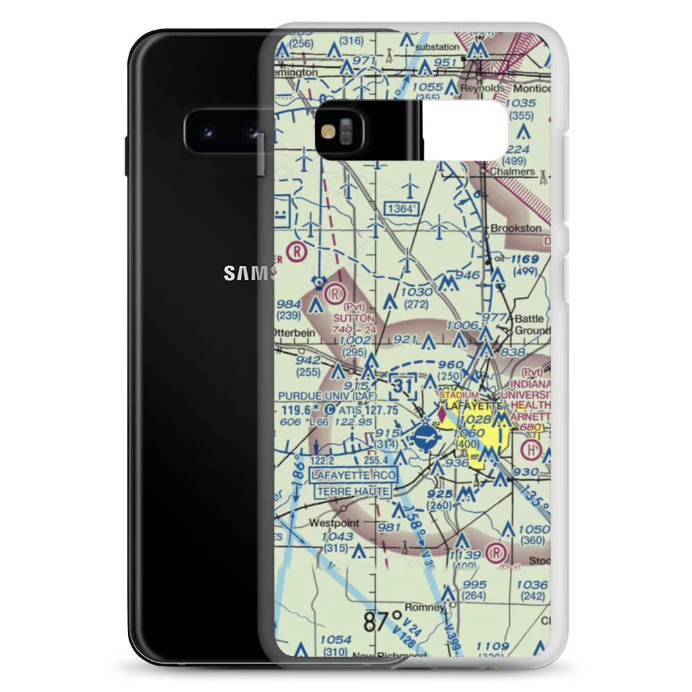 Rush STOLport (44IN) VFR Sectional Samsung Case Samsung Galaxy S10+ model shown