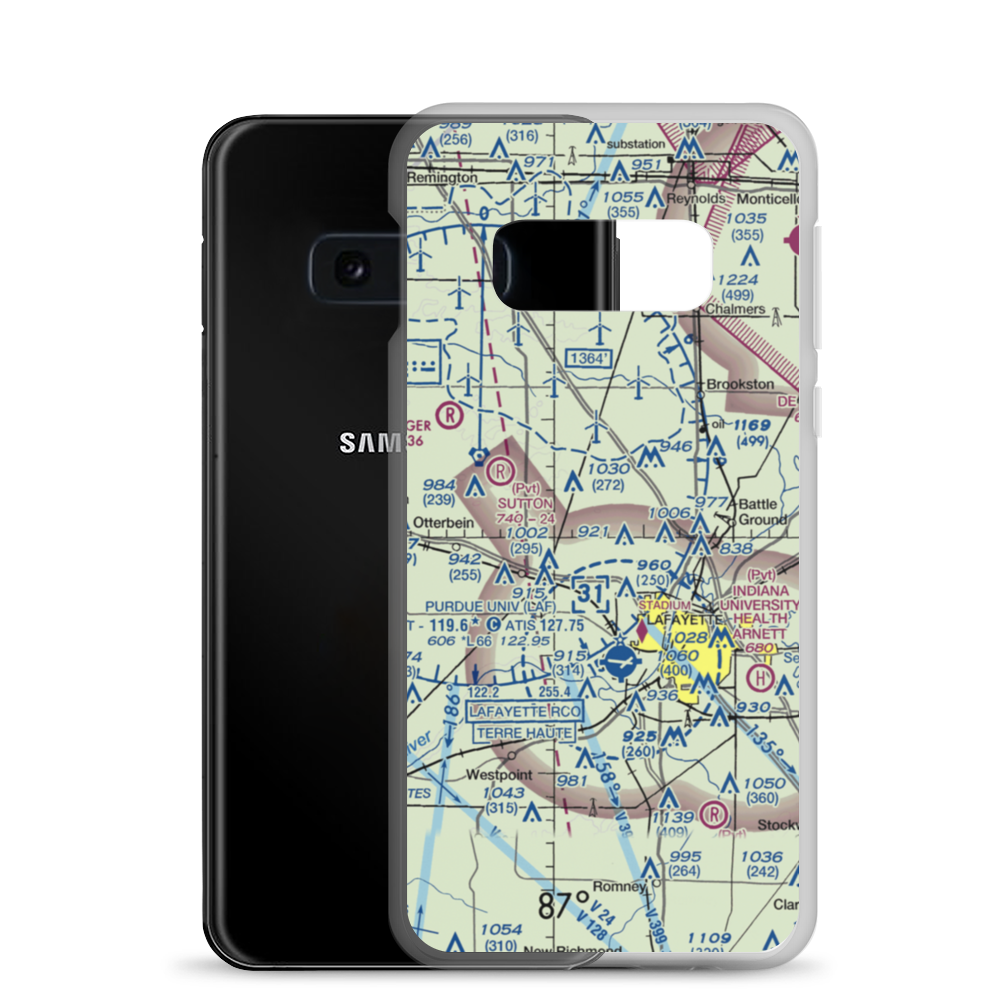 Rush STOLport (44IN) VFR Sectional Samsung Case Samsung Galaxy S10e model shown