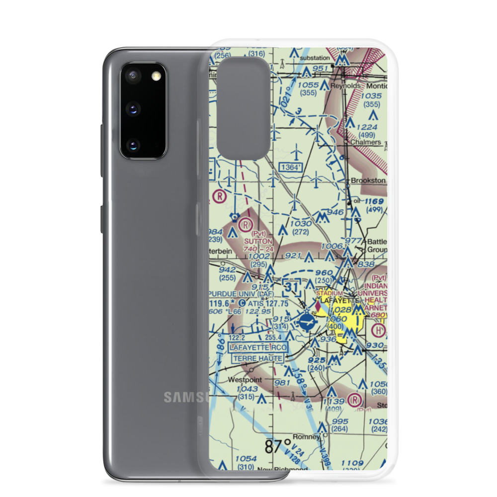 Rush STOLport (44IN) VFR Sectional Samsung Case Samsung Galaxy S20 model shown