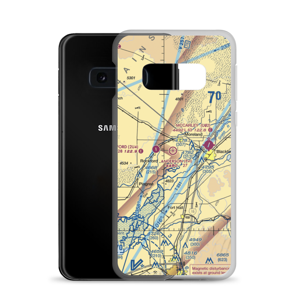 Russell W Anderson Strip (ID12) VFR Sectional Samsung Case Samsung Galaxy S10e model shown
