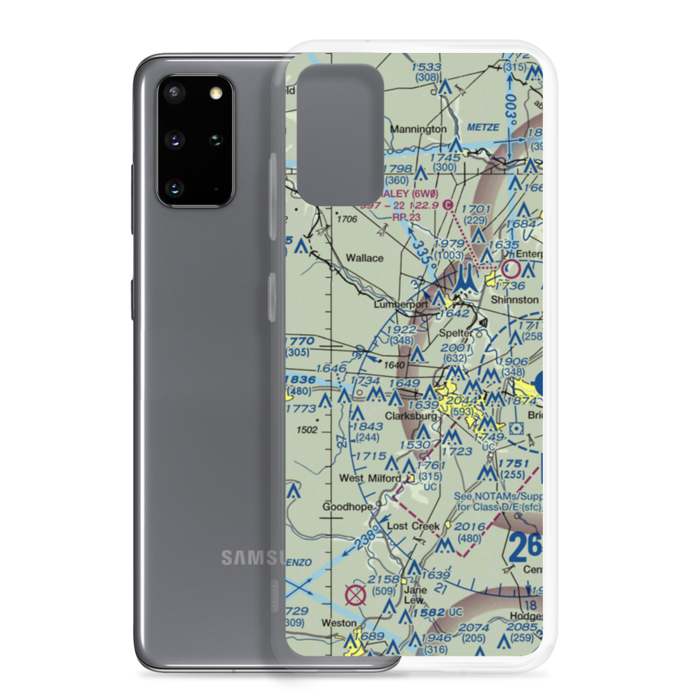 Ruth Field (WV28) VFR Sectional Samsung Case Samsung Galaxy S20 Plus model shown