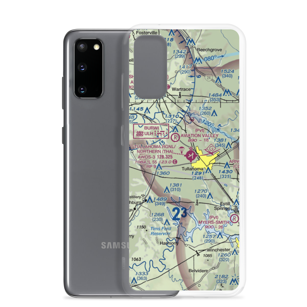 Rutledge Field (TN38) VFR Sectional Samsung Case Samsung Galaxy S20 model shown