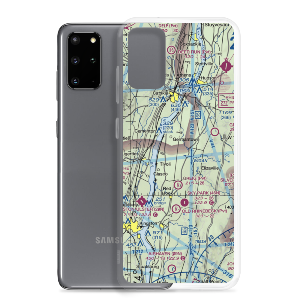 S.O.P. Airport (NK06) VFR Sectional Samsung Case Samsung Galaxy S20 Plus model shown