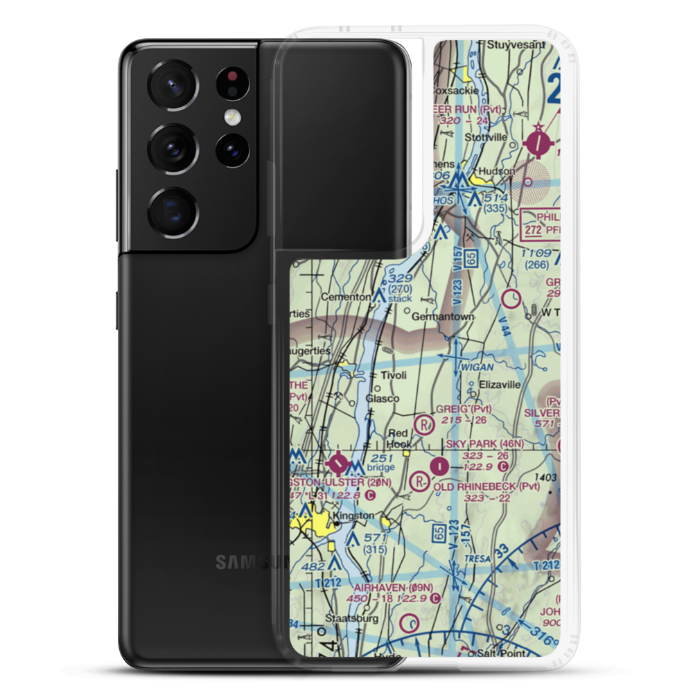 S.O.P. Airport (NK06) VFR Sectional Samsung Case Samsung Galaxy S21 Ultra model shown