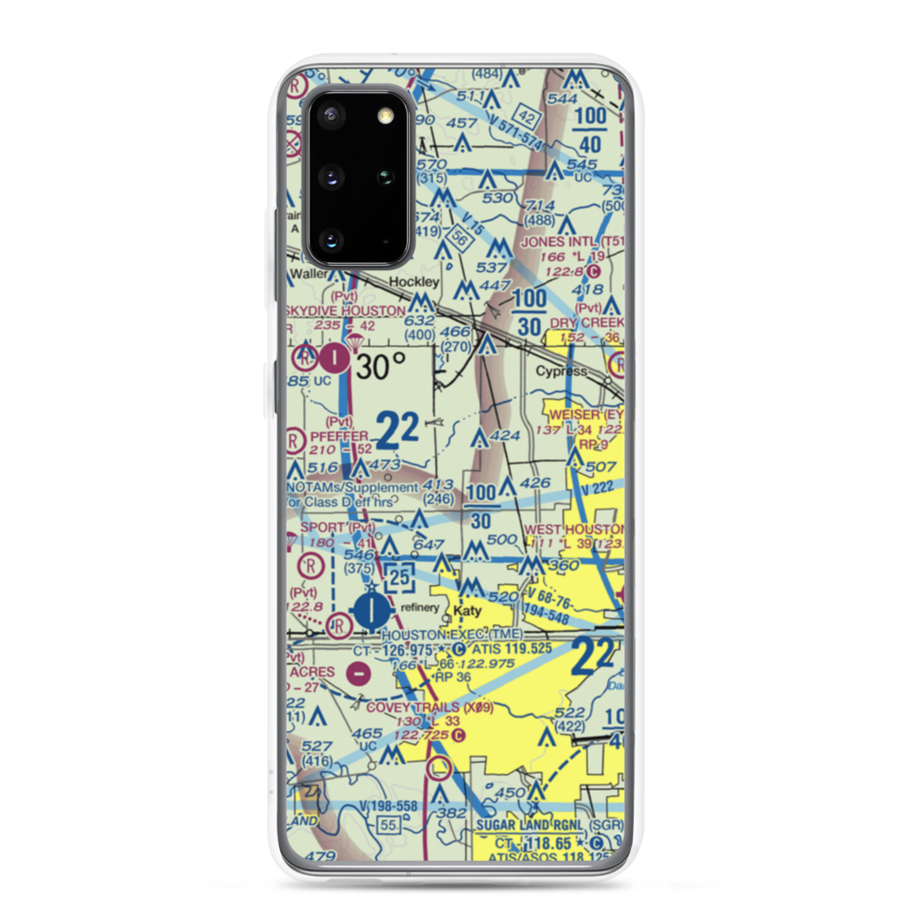 Sack-O-Grande Acroport Airport (9X9) VFR Sectional Samsung Case Samsung Galaxy S20 Plus model shown