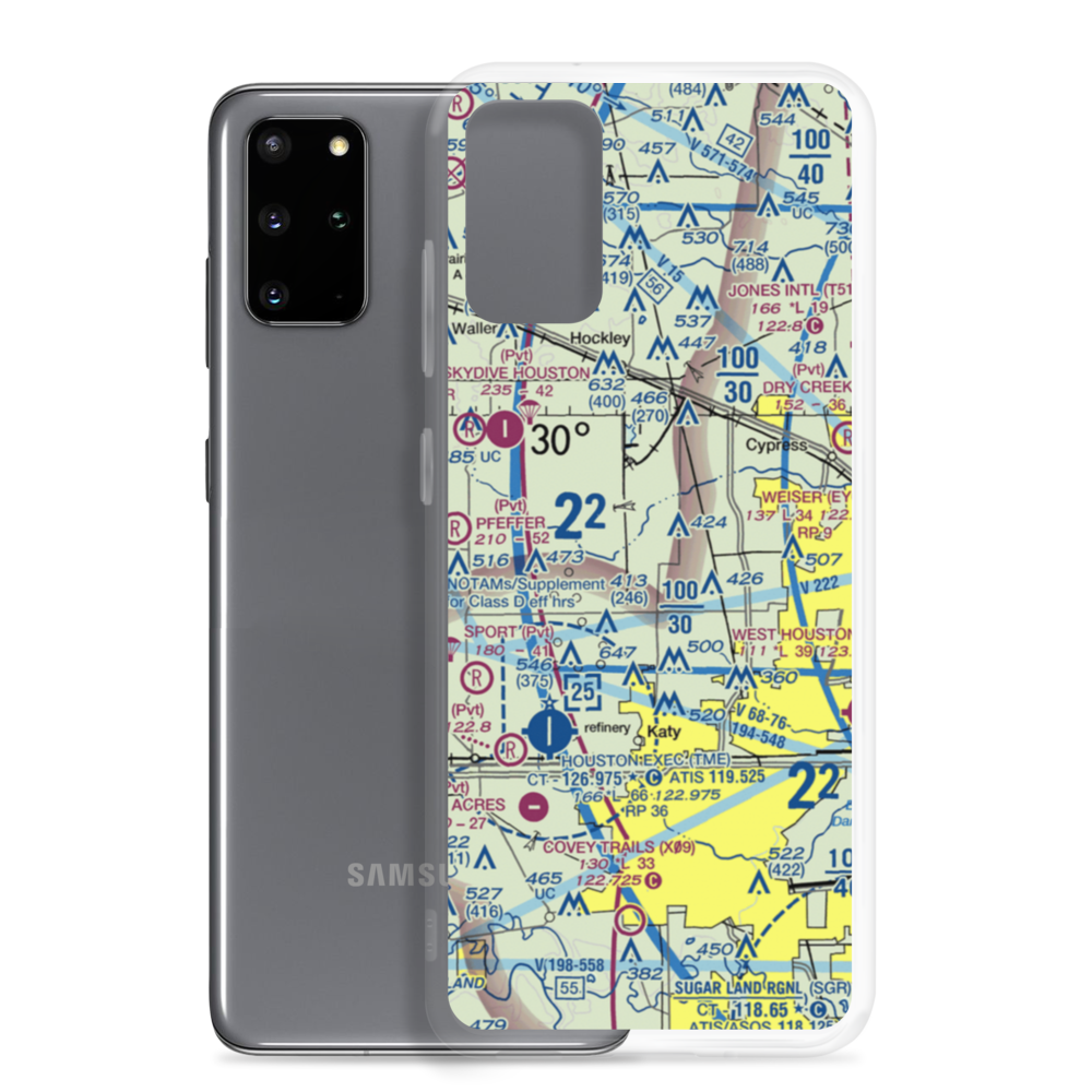 Sack-O-Grande Acroport Airport (9X9) VFR Sectional Samsung Case Samsung Galaxy S20 Plus model shown