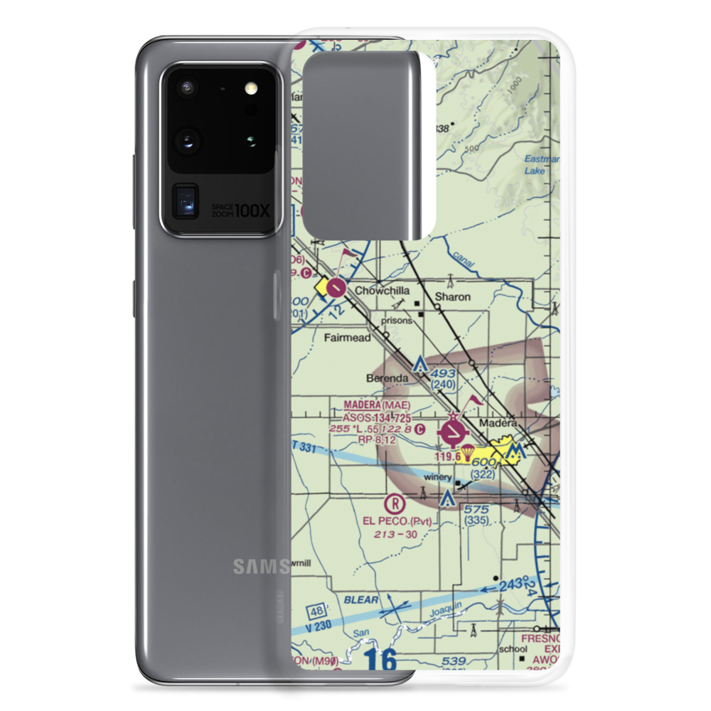 Sallaberry Ranch Strip (48CN) VFR Sectional Samsung Case Samsung Galaxy S20 Ultra model shown