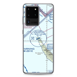 San Clemente Island Naval Auxiliary Landing Field (NUC) VFR Sectional Samsung Case