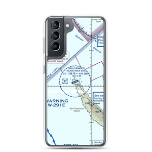 San Clemente Island Naval Auxiliary Landing Field (NUC) VFR Sectional Samsung Case