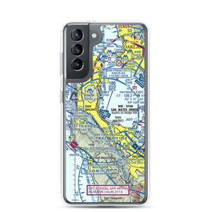 San Francisco International Airport (SFO) VFR Sectional Samsung Case