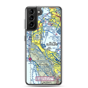 San Francisco International Airport (SFO) VFR Sectional Samsung Case