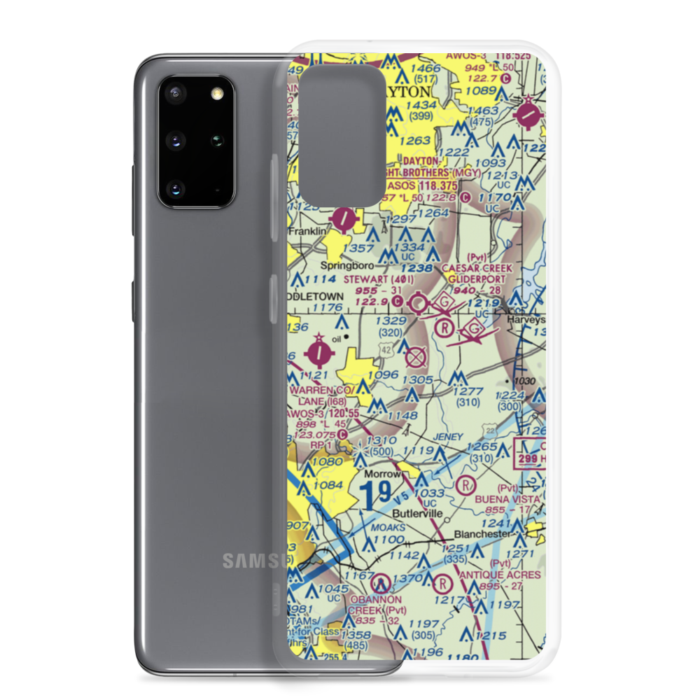San Mar Gale Airport (US-0047) VFR Sectional Samsung Case Samsung Galaxy S20 Plus model shown