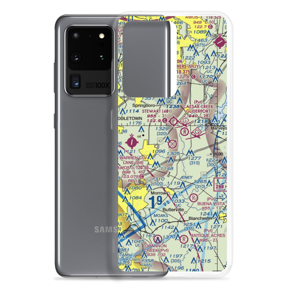 San Mar Gale Airport (US-0047) VFR Sectional Samsung Case Samsung Galaxy S20 Ultra model shown