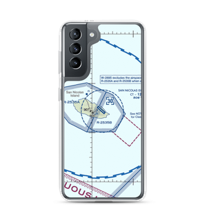 San Nicolas Island Nolf Airport (NSI) VFR Sectional Samsung Case