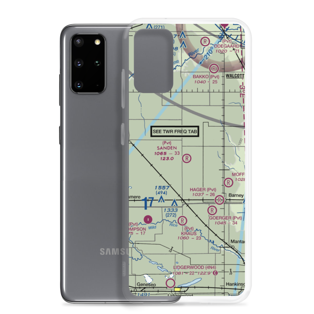 Sanden Airport (4ND8) VFR Sectional Samsung Case Samsung Galaxy S20 Plus model shown