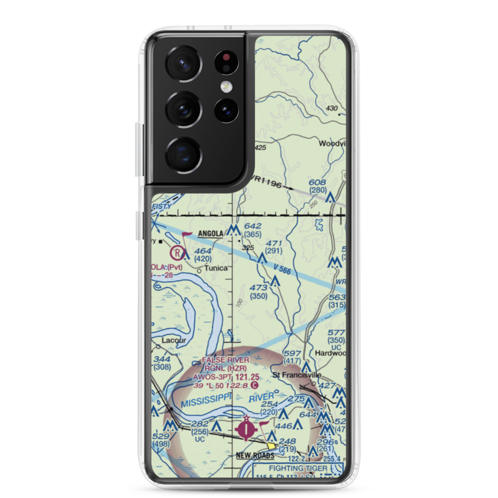 Sara Field (LS89) VFR Sectional Samsung Case Samsung Galaxy S21 Ultra model shown