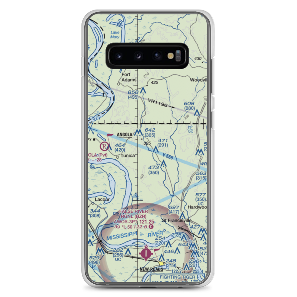 Sara Field (LS89) VFR Sectional Samsung Case Samsung Galaxy S10+ model shown