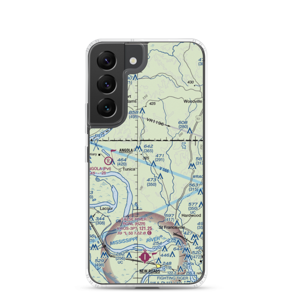 Sara Field (LS89) VFR Sectional Samsung Case Samsung Galaxy S22 model shown