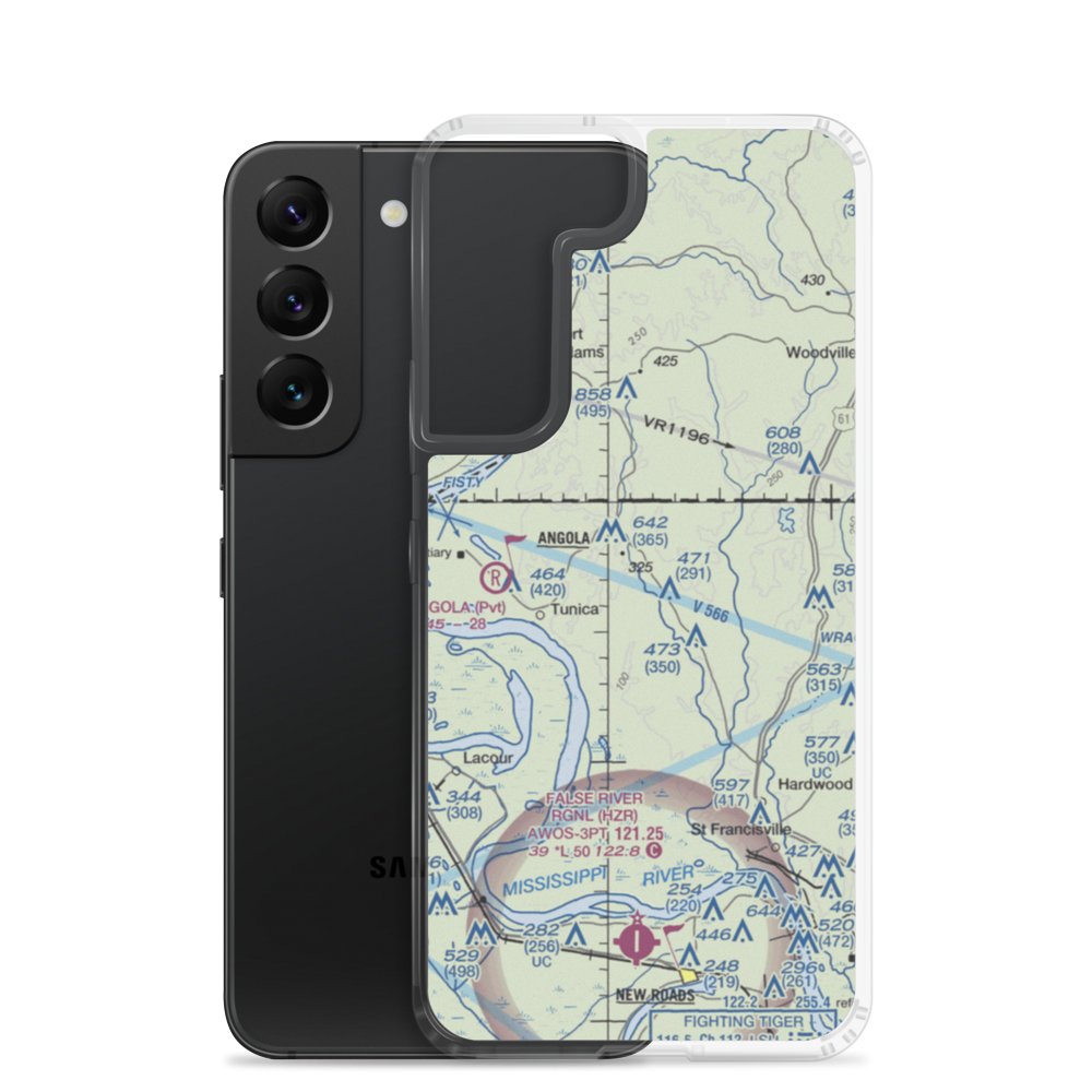 Sara Field (LS89) VFR Sectional Samsung Case Samsung Galaxy S22 model shown