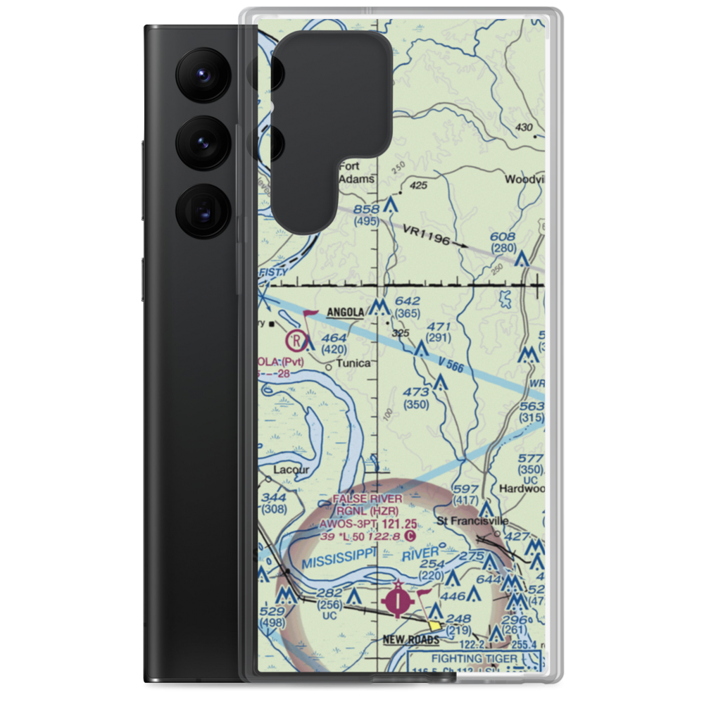 Sara Field (LS89) VFR Sectional Samsung Case Samsung Galaxy S22 Ultra model shown