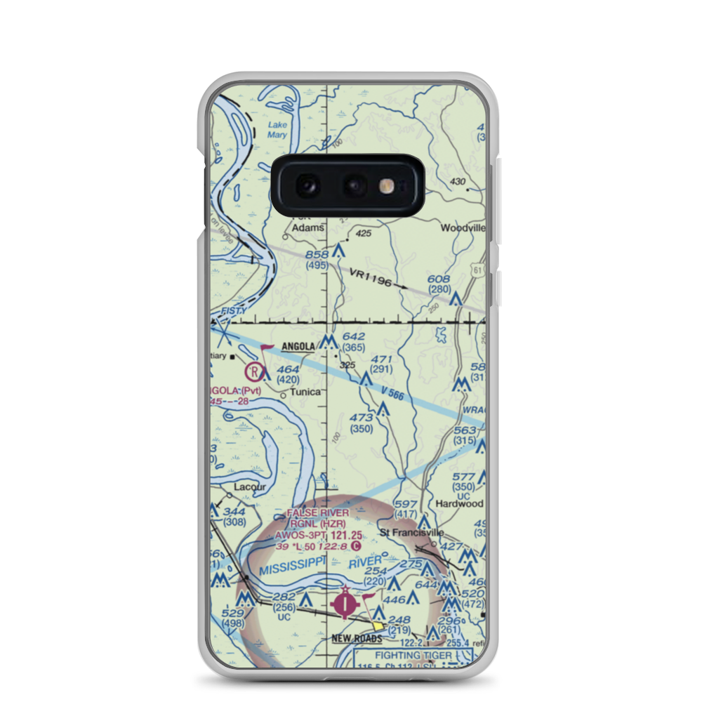 Sara Field (LS89) VFR Sectional Samsung Case Samsung Galaxy S10e model shown