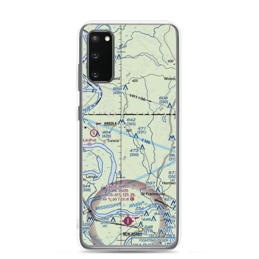 Sara Field (LS89) VFR Sectional Samsung Case Samsung Galaxy S20 model shown