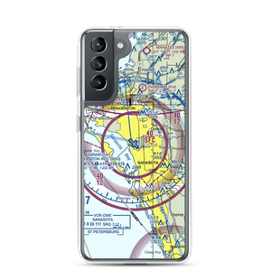 Sarasota Bradenton International Airport (SRQ) VFR Sectional Samsung Case