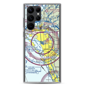 Sarasota Bradenton International Airport (SRQ) VFR Sectional Samsung Case