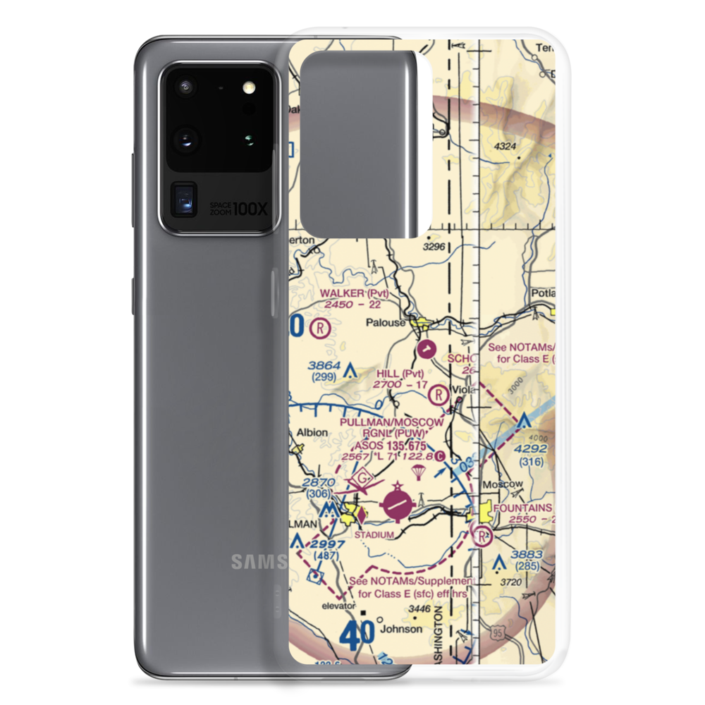 Schoepflin Airport (WN26) VFR Sectional Samsung Case Samsung Galaxy S20 Ultra model shown