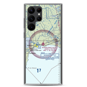 Schoolcraft County Airport (ISQ) VFR Sectional Samsung Case