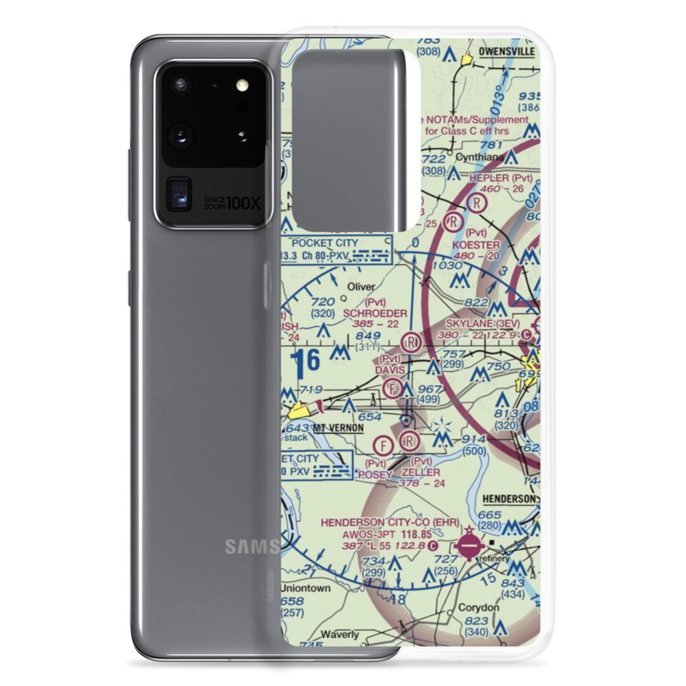 Schroeder Private Airport (7II3) VFR Sectional Samsung Case Samsung Galaxy S20 Ultra model shown