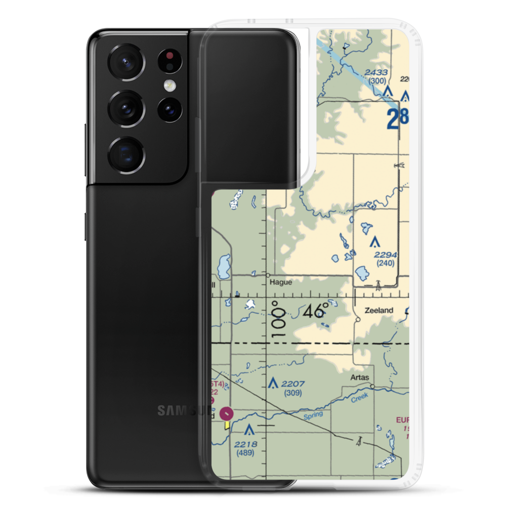 Schumacher Strip (0ND6) VFR Sectional Samsung Case Samsung Galaxy S21 Ultra model shown