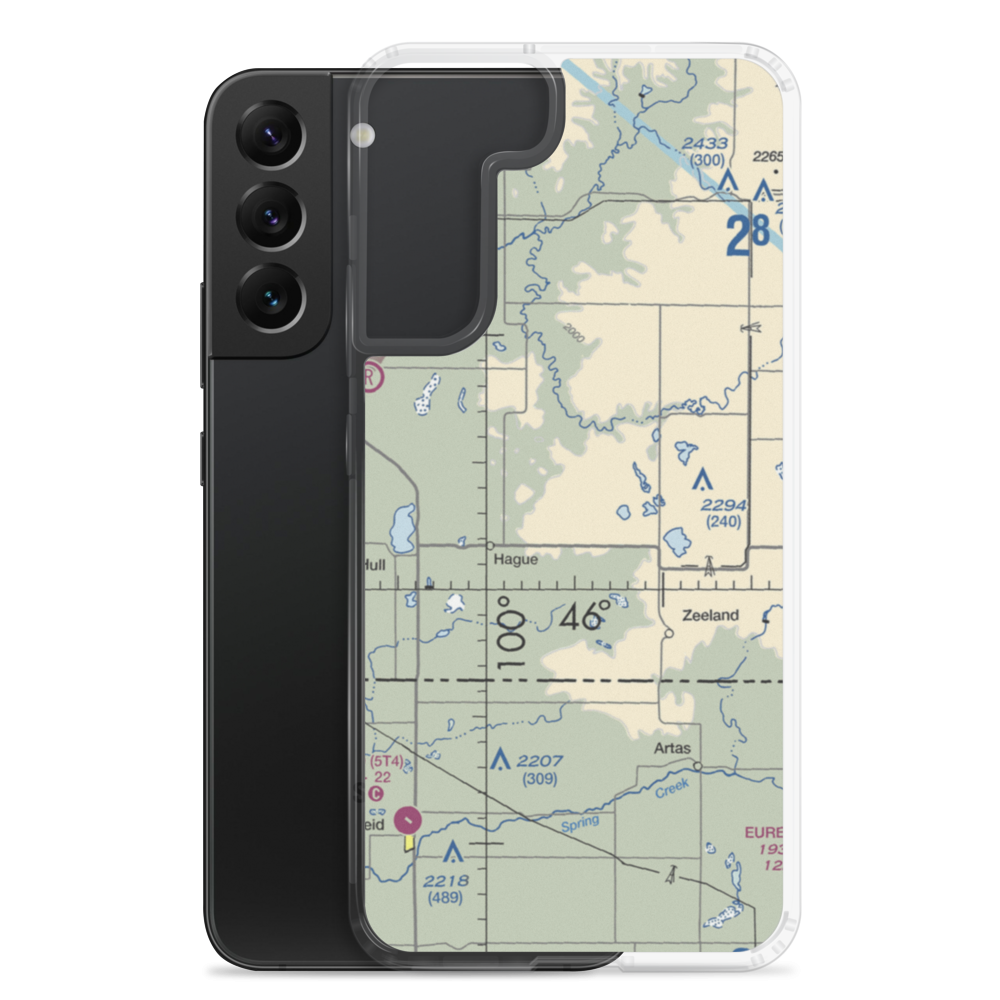 Schumacher Strip (0ND6) VFR Sectional Samsung Case Samsung Galaxy S22 Plus model shown