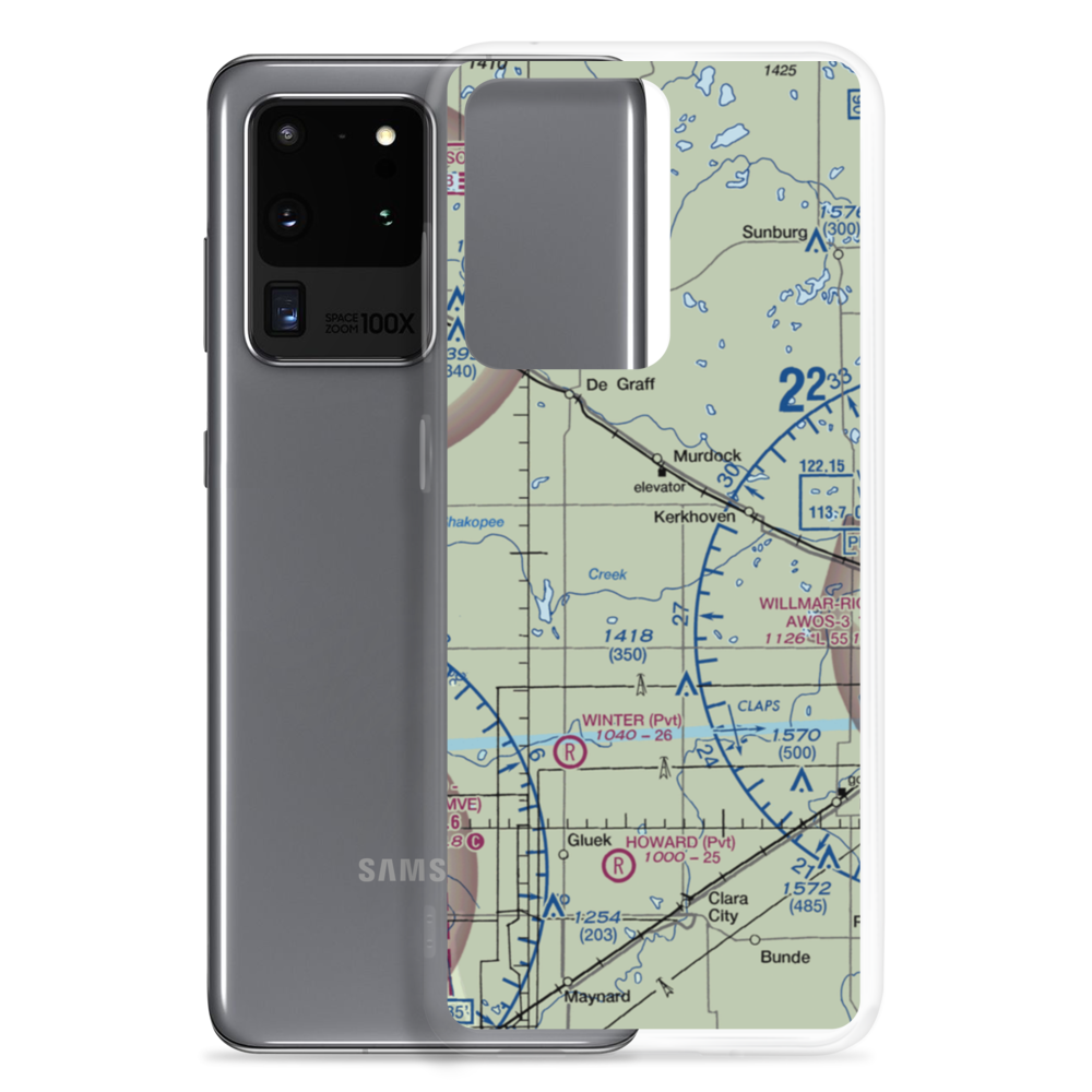 Schwenk Airport (MY19) VFR Sectional Samsung Case Samsung Galaxy S20 Ultra model shown