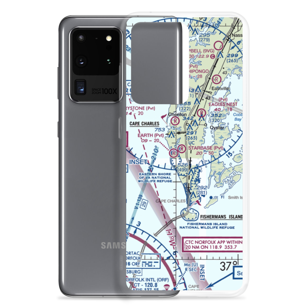 Scott Farm Strip (VG30) VFR Sectional Samsung Case Samsung Galaxy S20 Ultra model shown