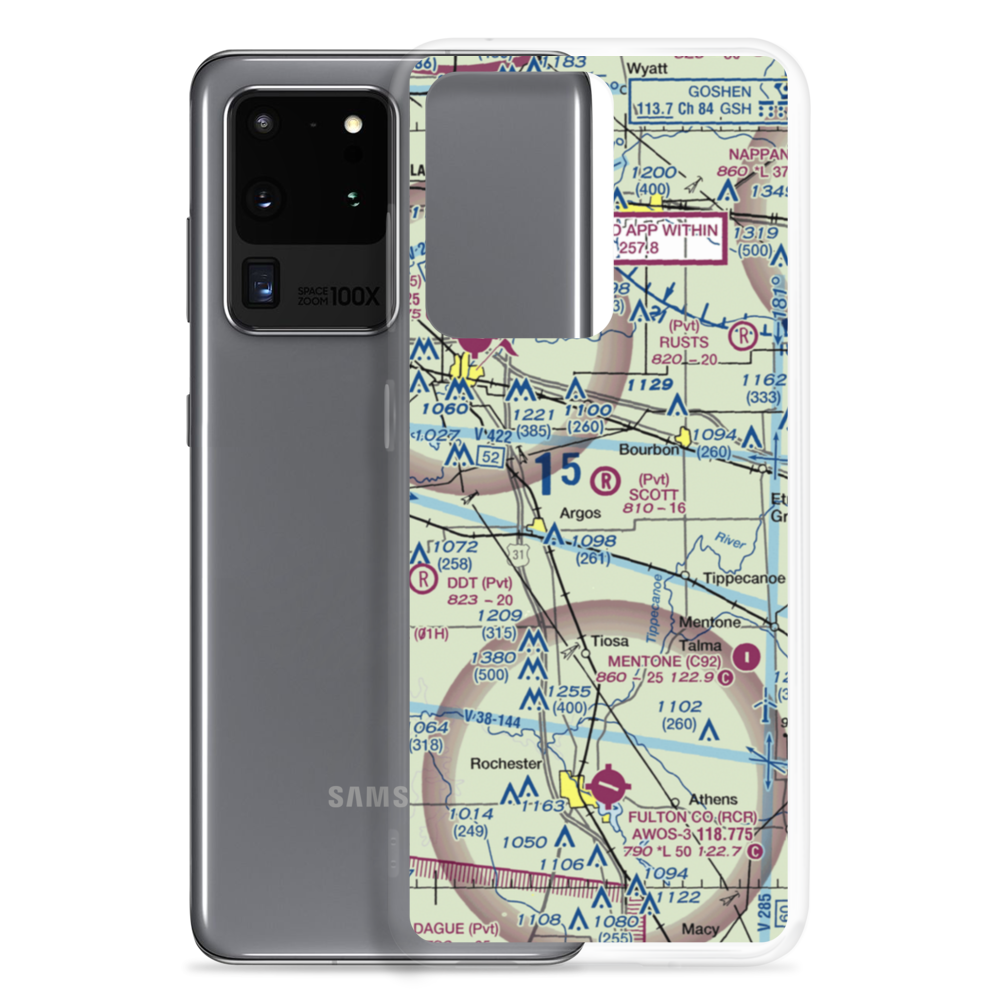 Scott Field (2IN4) VFR Sectional Samsung Case Samsung Galaxy S20 Ultra model shown