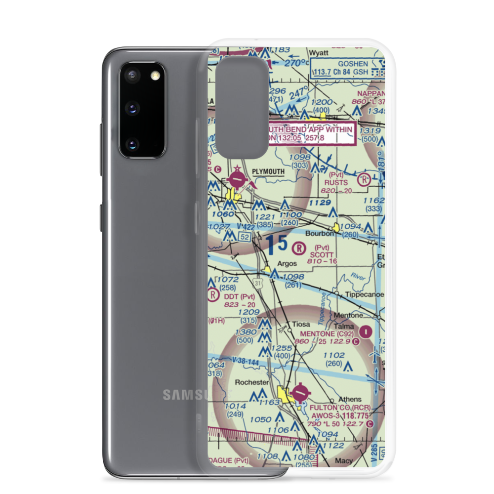 Scott Field (2IN4) VFR Sectional Samsung Case Samsung Galaxy S20 model shown
