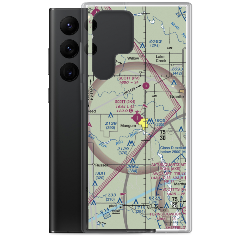 Scott Field (2K4) VFR Sectional Samsung Case Samsung Galaxy S22 Ultra model shown