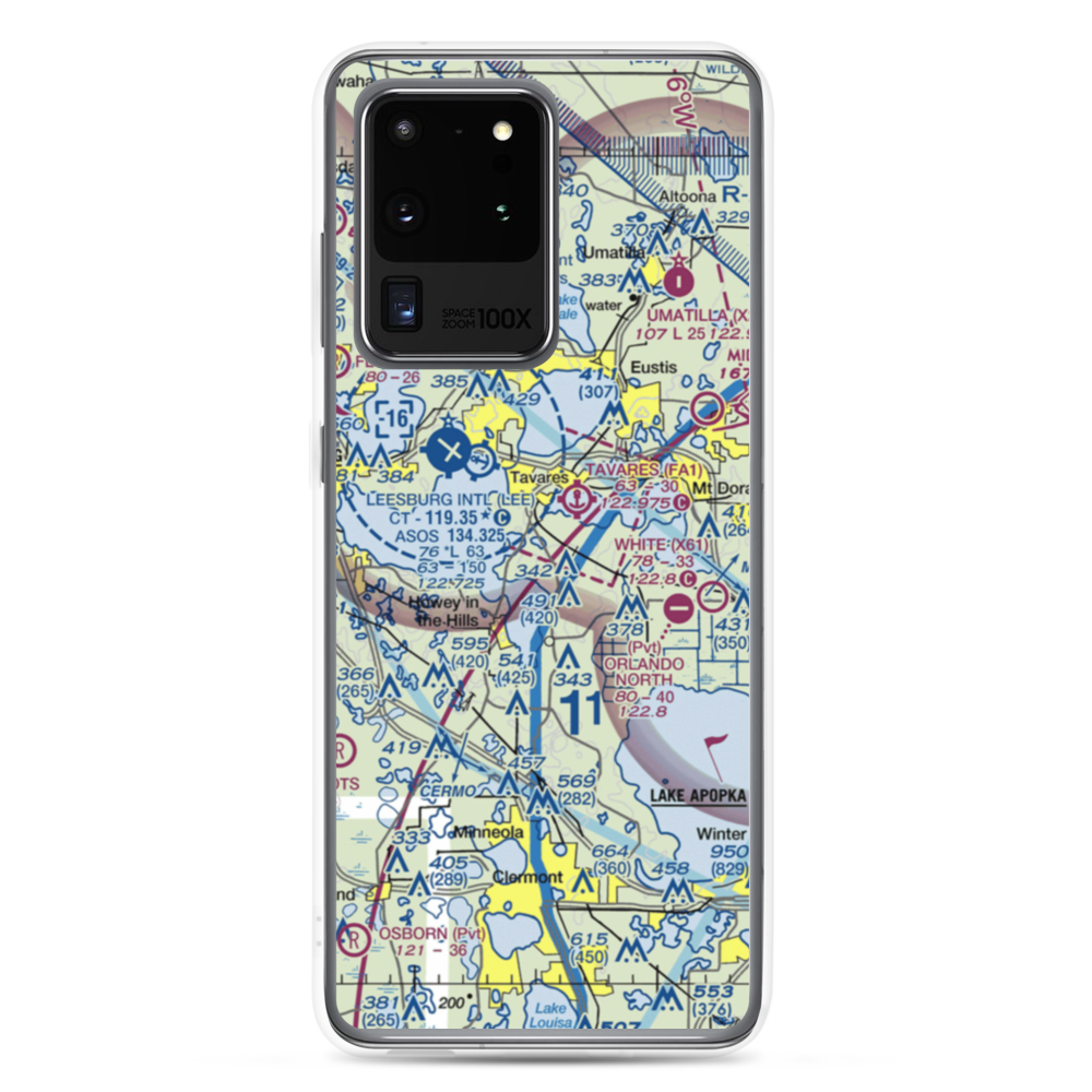 Searey Central SPB (3FA8) VFR Sectional Samsung Case Samsung Galaxy S20 Ultra model shown