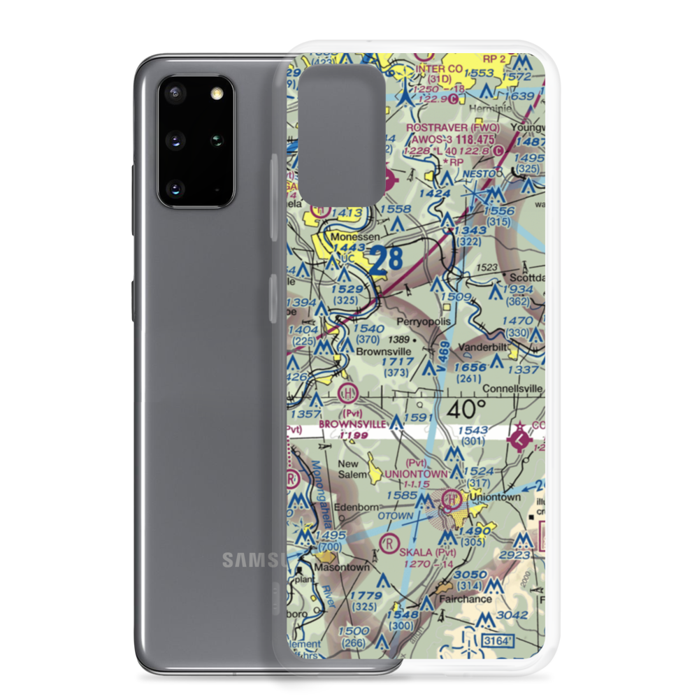 Seitz Field (9PN1) VFR Sectional Samsung Case Samsung Galaxy S20 Plus model shown